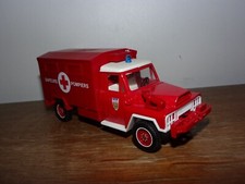Solido Fourgon ACMAT VLRA 4x4 Ambulance Sapeurs Pompier camion fire truck