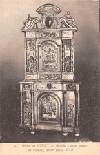 75-PARIS MUSEE DE CLUNY MEUBLE