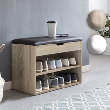 FineBuy Banc de Rangement à