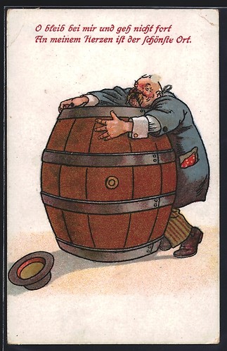 Homme ivre embrasse - un, un