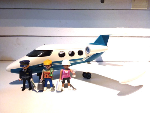 Playmobil avion jet privé - avion,