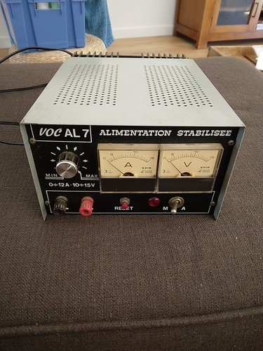 Alimentation stabilisée voc - alimentation,