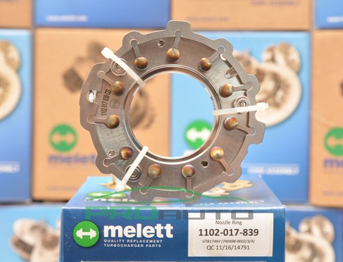 Vnt nozzle ring geometrie - ring,