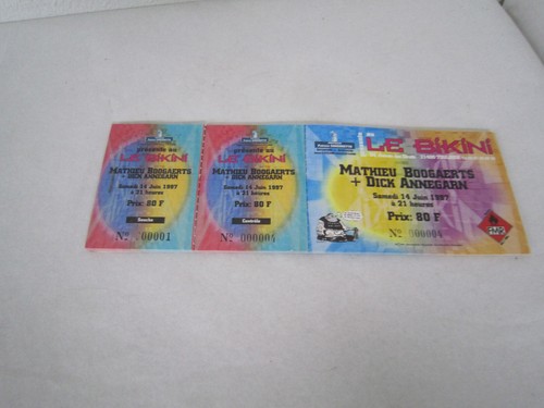 Rare carnet billets de - ,