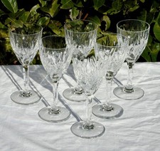 Service de 6 verres à vin