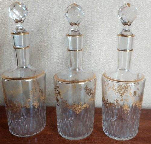 Flacons toilette ou cave - de,