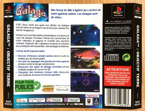 Galaga objectif terre - objectif,