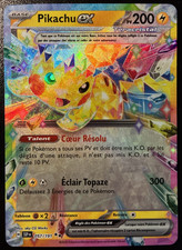 Carte Pokémon Pikachu EX 057/191 Etincelles Déferlantes