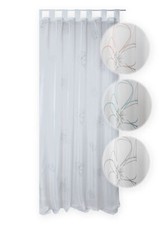 Rideau Voile Boucles 140x245