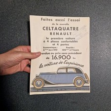 flyer publicitaire RENAULT