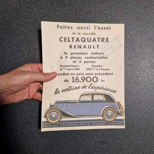 Flyer publicitaire renault - publicitaire,