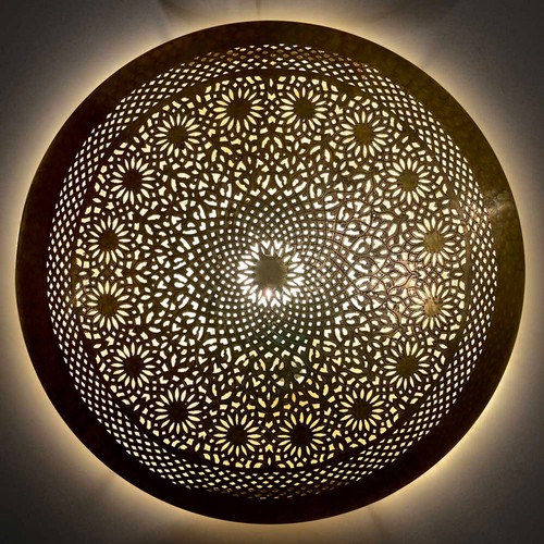 ø50cm marocaine laiton - Ø50cm,
