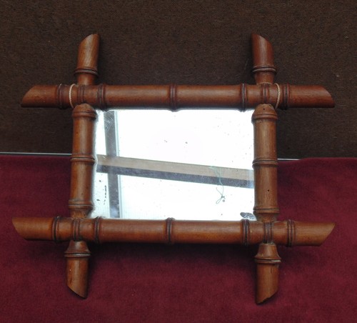 Rare magnifique ancien miroir - rare,