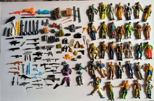 Lot figurines accessoires - lot,