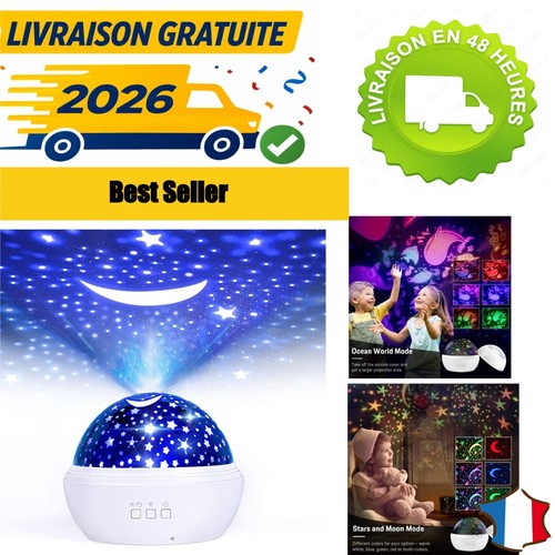 Veilleuse projecteur ciel