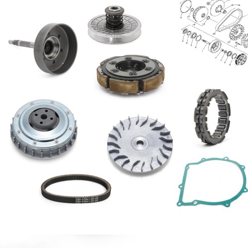 Wet clutch housing primary - wet,