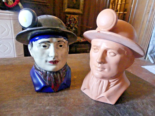 Lot pots tabac ceramique - ,