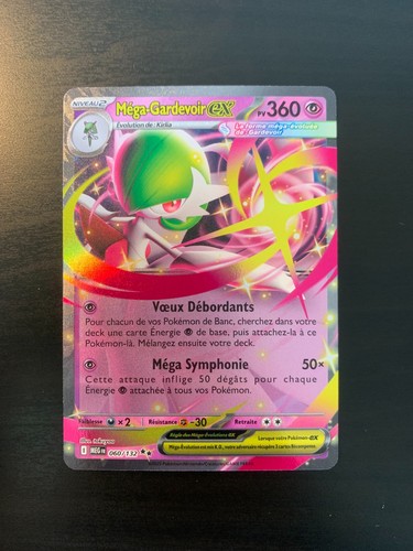 Carte pokémon méga gardevoir - pokémon, méga-gardevoir