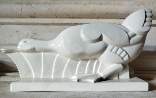 Art déco sculpture - art, céramique