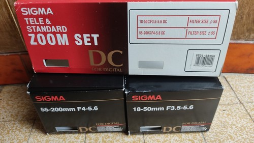 Kit sigma 50mm 5 - sigma, f3.5-5.6