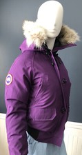 9.5/10 ! CANADA GOOSE Womens Chilliwack Jacket Bomber Xsmall Purple