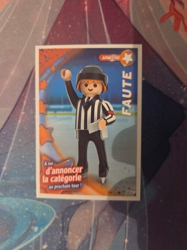 Playmobil carte arbitre - playmobil, faute
