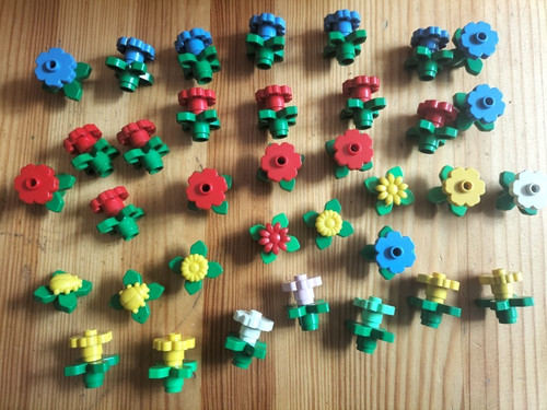 Lego lot fleurs 4727 4728 - de,