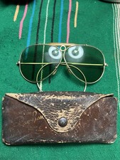 1940’s B&L Ray Ban Bausch & Lomb Anti-Glare 62mm 1/10 12k GF Shooter w/Case G15