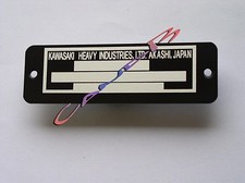 PLAQUE   KAWASAKI   Z1000