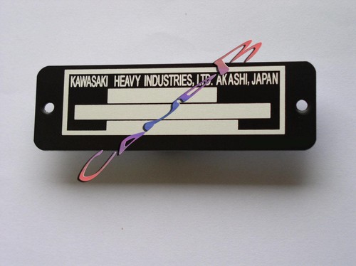 Plaque kawasaki z1000 - ,