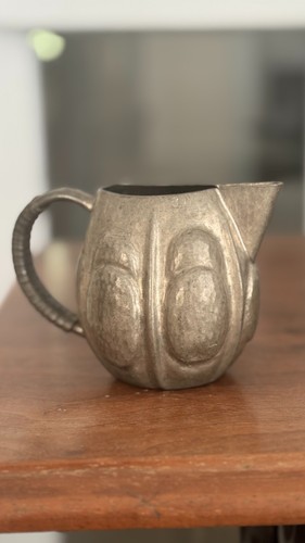 Pichet étain art nouveau - art,