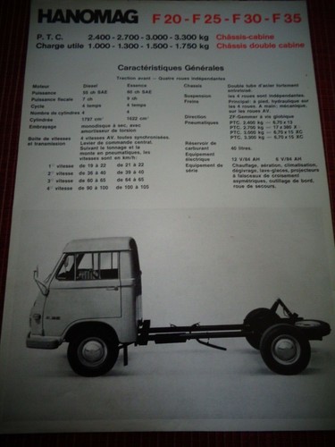 Pub camion hanomag - pub,