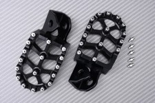 Repose-Pieds Noir en Alu Droit