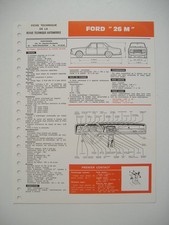 fiche technique RTA   FORD 26