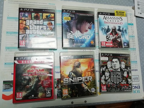 Lot jeux ps3 - jeux,