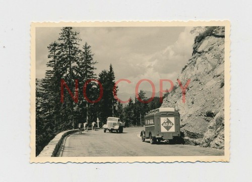 Photo camion publicitaire aral - camion,