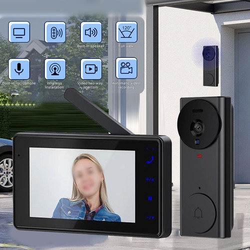 Sonnette vidéo fil interphone