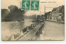 BOUGIVAL - Bords de Seine - Boat