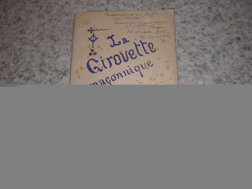 1901 girouette maçonnique - girouette,