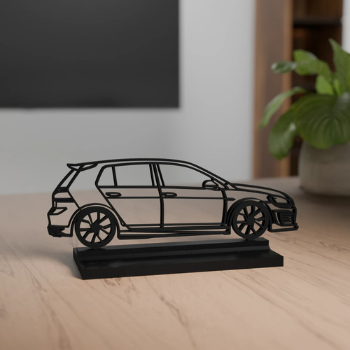 Golf gtd modèle - gtd, 3d
