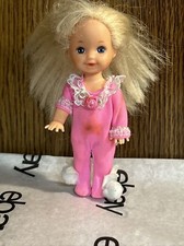 Mattel Barbie 1994 Kelly Doll New Baby Sitter Bedtime Fun