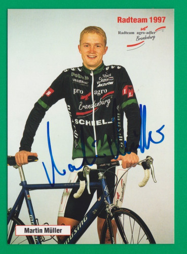 Cyclisme carte cycliste - cycliste, martin
