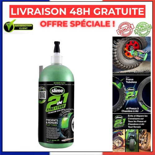 Produit anti crevaison - anti-crevaison, slime