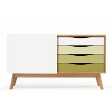 Buffet 4 tiroirs & 1 porte