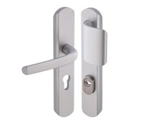 Poignée de porte blindée sur