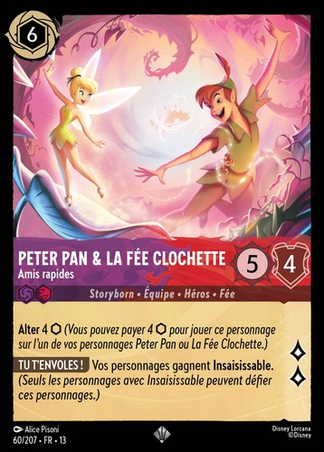 Lorcana peter pan la - peter, &