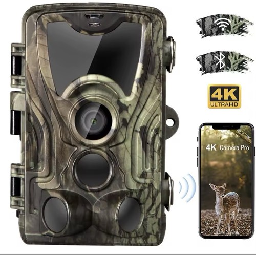 Caméra chasse wifi 30mp - 4k,