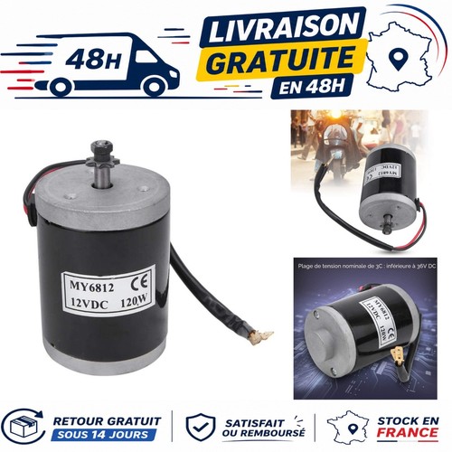 Moteur électrique brossé 12v - électrique,