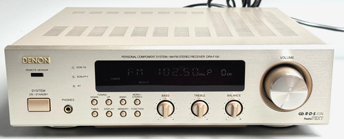 Denon dra f100 stereo - denon, am/fm