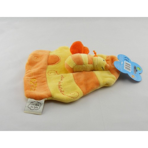 Doudou plat ruche - , abeille